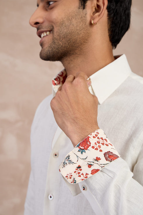 Floret Threads Linen Shirt